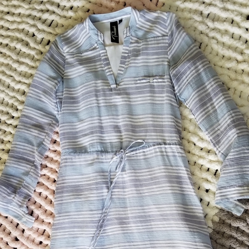 Summer strip dress